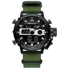 Sport Waterproof Watches Dual Display