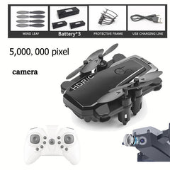 Foldable Mini Drone With RC Quadrocopter