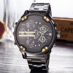 Military Clock Leather Strap