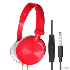 Wired Headphones With Microphone Stereo Earphone