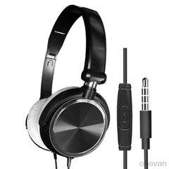 Wired Headphones With Microphone Stereo Earphone