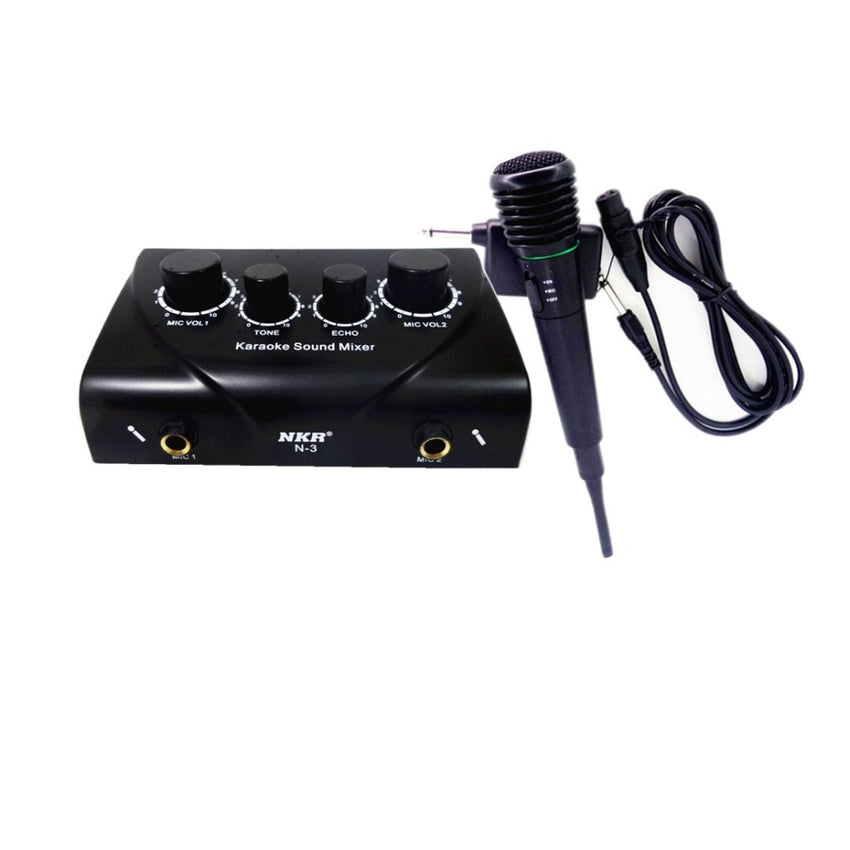 microphone Mixer amplifier wired wireless mike Sound