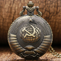 Quartz Pocket Watch Necklace