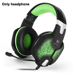 r Stereo Headphone With Microphone Mic Led Game