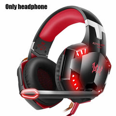 r Stereo Headphone With Microphone Mic Led Game