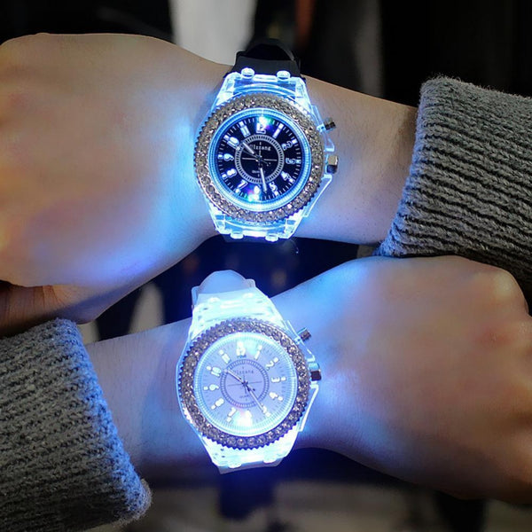 Luminous LED Sport Watches Women