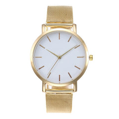 Rose Gold Strap Watch Women's