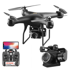 Rotating camera quadcopter HD aerial photography